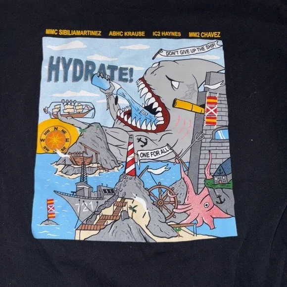 US Navy Graphic Tee Medium - Picture 4 of 4